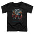 STAR TREK/25TH ANNIVERSARY CREW - S/S TODDLER TEE - BLACK