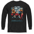 STAR TREK/25TH ANNIVERSARY CREW - YOUTH LONG SLEEVE TEE - BLACK