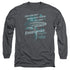 STAR TREK/NEVER FORGET - L/S ADULT 18/1 - CHARCOAL