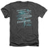 STAR TREK/NEVER FORGET - ADULT HEATHER - CHARCOAL