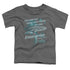 STAR TREK/NEVER FORGET - S/S TODDLER TEE - CHARCOAL