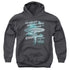 STAR TREK/NEVER FORGET - YOUTH PULLOVER HOODIE - CHARCOAL