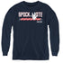 STAR TREK/SPOCK THE VOTE - YOUTH LONG SLEEVE TEE - NAVY