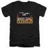 STAR TREK/TOS TREXEL CREW - S/S ADULT V-NECK 30/1 - BLACK