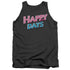 HAPPY DAYS/HAPPY DAYS LOGO - ADULT TANK - CHARCOAL