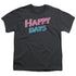HAPPY DAYS/HAPPY DAYS LOGO - S/S YOUTH 18/1 - CHARCOAL