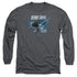 STAR TREK/THE FINAL FRONTIER - L/S ADULT 18/1 - CHARCOAL
