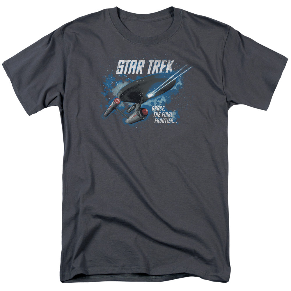 STAR TREK/THE FINAL FRONTIER - S/S ADULT 18/1 - CHARCOAL