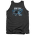 STAR TREK/THE FINAL FRONTIER - ADULT TANK - CHARCOAL