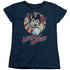 MIGHTY MOUSE/THE ONE THE ONLY - S/S WOMENS TEE - NAVY