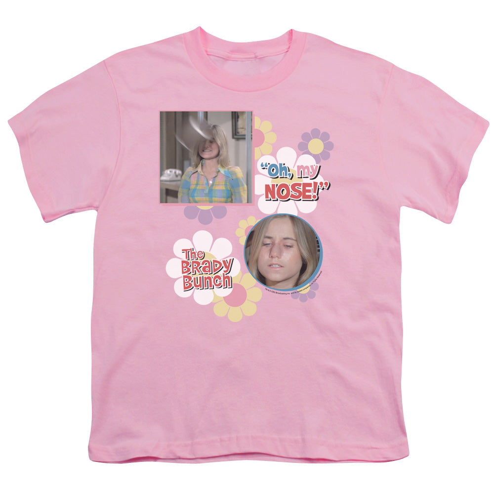 BRADY BUNCH/OH, MY NOSE! - S/S YOUTH 18/1 - PINK