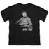 STAR TREK/KIRK WORDS - S/S YOUTH 18/1 - BLACK