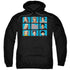 BRADY BUNCH/FRAMED - ADULT PULLOVER HOODIE - BLACK