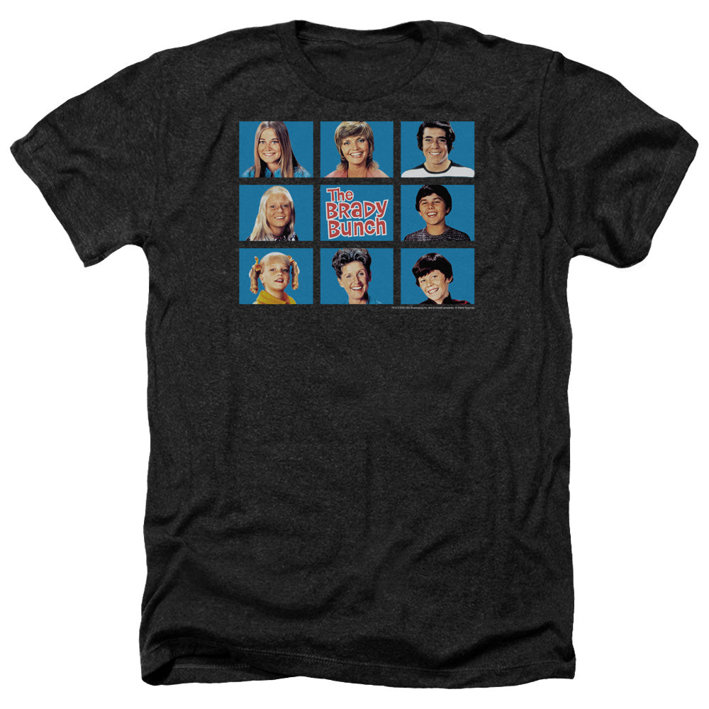 BRADY BUNCH/FRAMED - ADULT HEATHER - BLACK