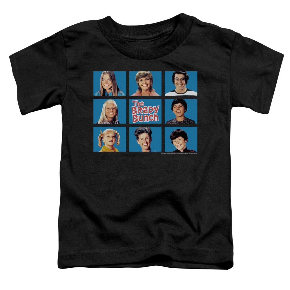 BRADY BUNCH/FRAMED - S/S TODDLER TEE - BLACK