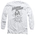 MIGHTY MOUSE/BURSTING OUT - L/S ADULT 18/1 - WHITE