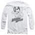 MIGHTY MOUSE/MIGHTY SKETCH - L/S ADULT 18/1 - WHITE