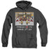 STAR TREK/MAKE IT SO PIXEL - ADULT HEATHER HOODIE - BLACK