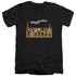 STAR TREK/TNG TREXEL CREW - S/S ADULT V-NECK 30/1 - BLACK