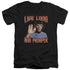ST ORIGINAL/LIVE LONG AND PROSPER - S/S ADULT V-NECK 30/1 - BLACK