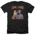 ST ORIGINAL/LIVE LONG AND PROSPER - ADULT HEATHER - BLACK