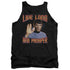 ST ORIGINAL/LIVE LONG AND PROSPER - ADULT TANK - BLACK