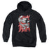 MIGHTY MOUSE/MIGHTY STORM - YOUTH PULLOVER HOODIE - BLACK