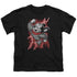 MIGHTY MOUSE/MIGHTY STORM - S/S YOUTH 18/1 - BLACK