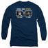 ST ORIGINAL/KNOW YOUR SPOCK - L/S ADULT 18/1 - NAVY