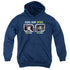ST ORIGINAL/KNOW YOUR SPOCK - YOUTH PULLOVER HOODIE - NAVY