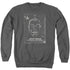 STAR TREK/JOIN THE SEARCH - ADULT CREWNECK SWEATSHIRT - CHARCOAL