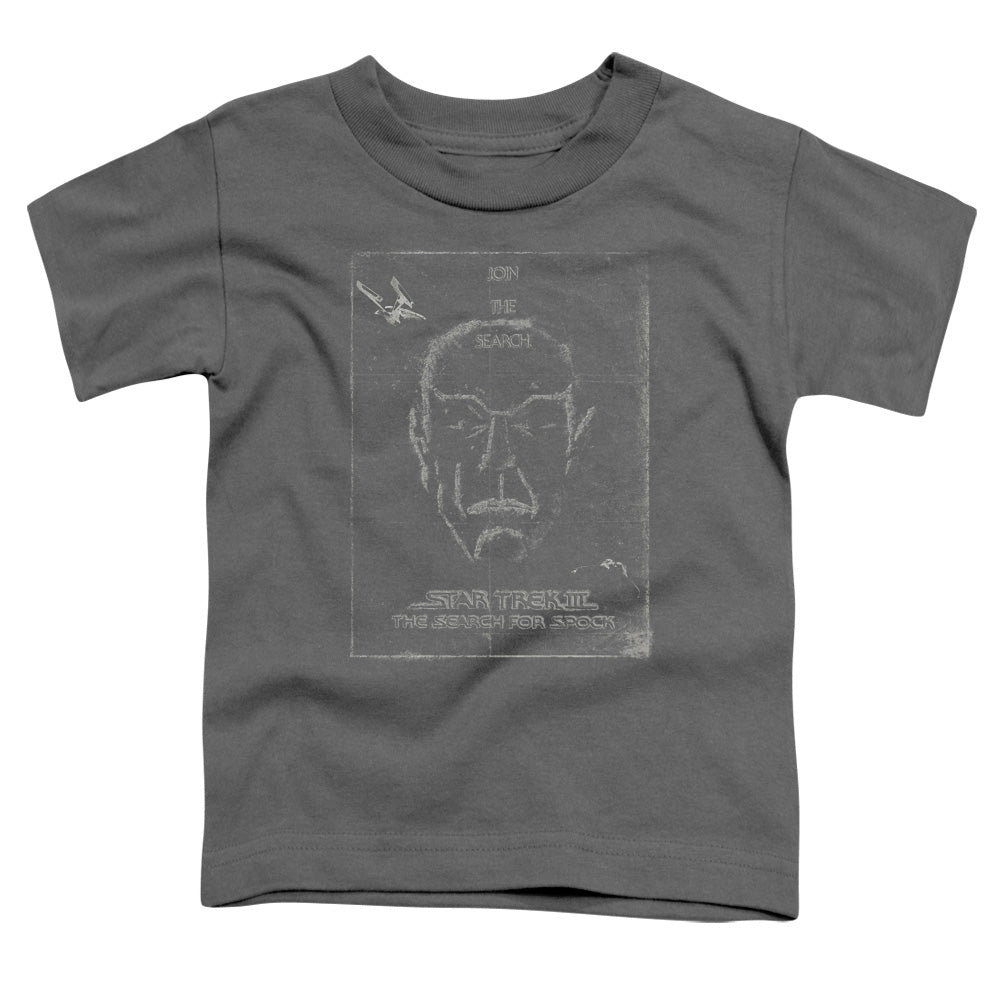 STAR TREK/JOIN THE SEARCH - S/S TODDLER TEE - CHARCOAL