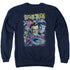 STAR TREK/CLASSIC CREW ILLUSTRATED - ADULT CREWNECK SWEATSHIRT - NAVY