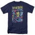 STAR TREK/CLASSIC CREW ILLUSTRATED - S/S ADULT 18/1 - NAVY