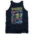 STAR TREK/CLASSIC CREW ILLUSTRATED - ADULT TANK - NAVY