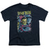 STAR TREK/CLASSIC CREW ILLUSTRATED - S/S YOUTH 18/1 - NAVY