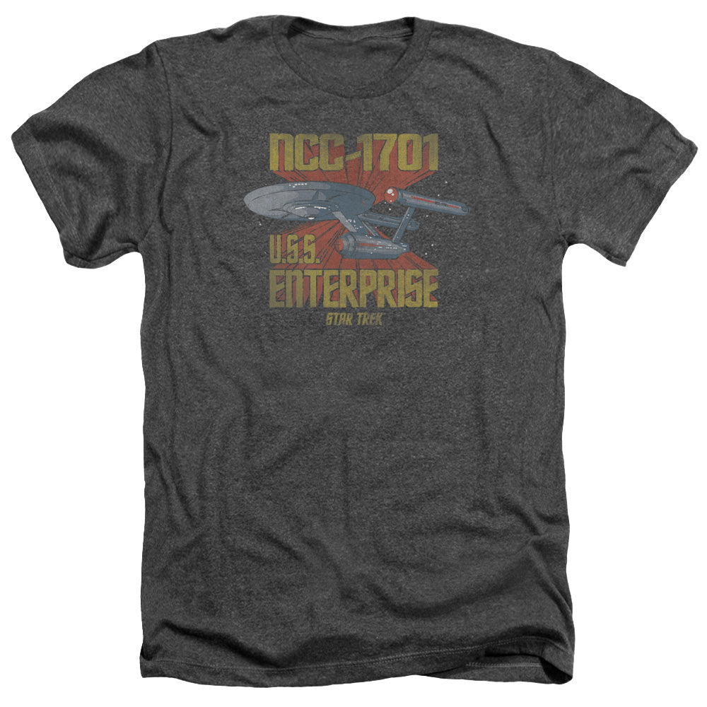 STAR TREK/NCC1701 - ADULT HEATHER - CHARCOAL