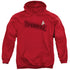 STAR TREK/EXPENDABLE - ADULT PULLOVER HOODIE - RED
