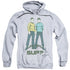 STAR TREK/SUP - ADULT PULLOVER HOODIE - ATHLETIC HEATHER