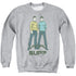 STAR TREK/SUP - ADULT CREWNECK SWEATSHIRT - ATHLETIC HEATHER
