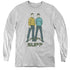 STAR TREK/SUP - YOUTH LONG SLEEVE TEE - ATHLETIC HEATHER