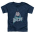 STAR TREK/THE REAL MCCOY - S/S TODDLER TEE - NAVY