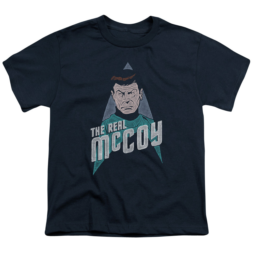 STAR TREK/THE REAL MCCOY - S/S YOUTH 18/1 - NAVY