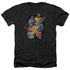 STAR TREK/GALAXY GLOW - ADULT HEATHER - BLACK
