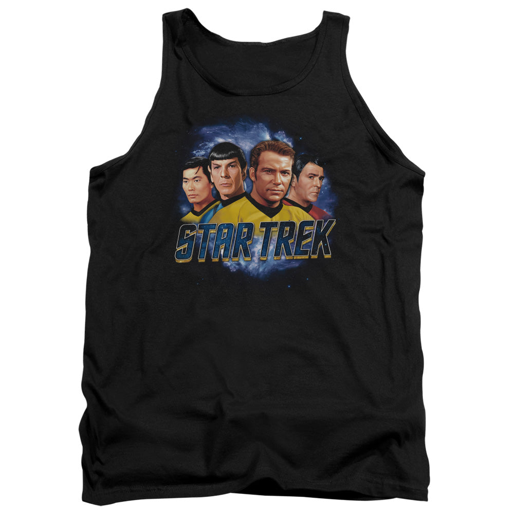 STAR TREK/THE BOYS - ADULT TANK - BLACK