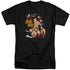 STAR TREK/AT THE CONTROLS - S/S ADULT TALL 18/1 - BLACK