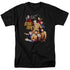 STAR TREK/AT THE CONTROLS - S/S ADULT 18/1 - BLACK
