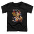 STAR TREK/AT THE CONTROLS - S/S TODDLER TEE - BLACK