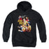 STAR TREK/AT THE CONTROLS - YOUTH PULLOVER HOODIE - BLACK