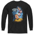 STAR TREK/AMONG THE STARS - YOUTH LONG SLEEVE TEE - BLACK